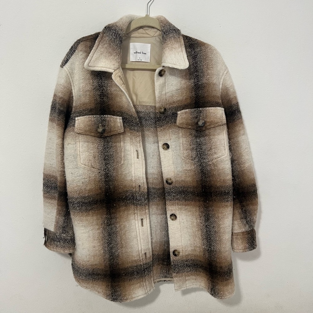 Aritzia Wilfred Free THE GANNA SHIRT JACKET